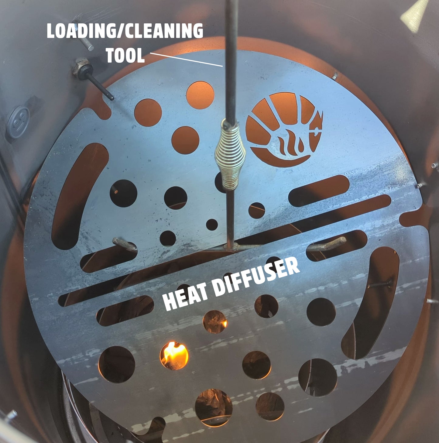 Alpha Armadillo - Deluxe Drum Smoker